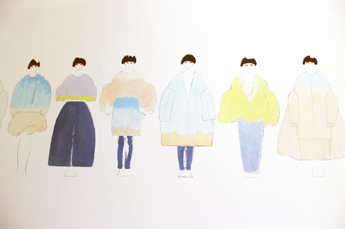 Выпускная коллекция одежды, дизайнер Сяо Ли (Xiao Li)