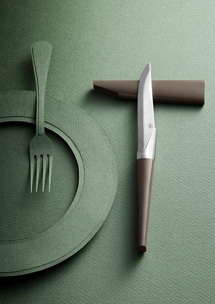 Коллекция ножей для компании Henri Mazelier, дизайнер Седрик Раго (C?dric Ragot)