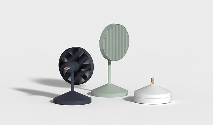 Вентилятор Conbox, дизайнер Джиун Ким (Jiyoun Kim)