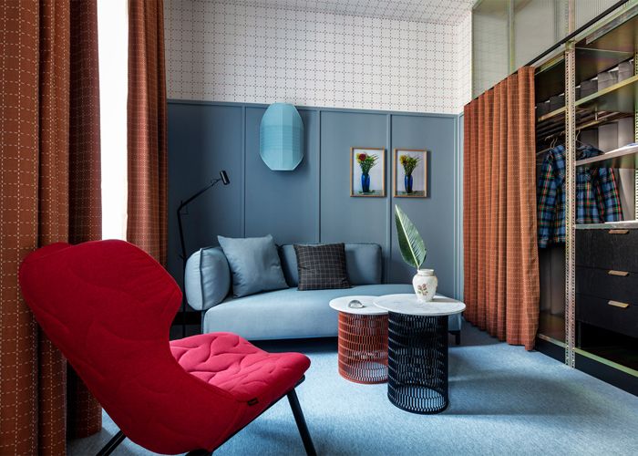 Интерьер гостиницы Room Mate Hotels, дизайнер Патрисия Уркиола (Patricia Urquiola)