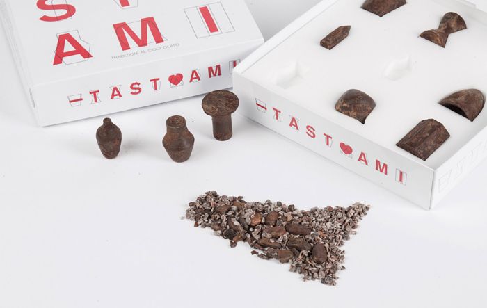 Набор шоколадных конфет Tastami, дизайн Сальваторе Спатаро (Salvatore Spataro)
