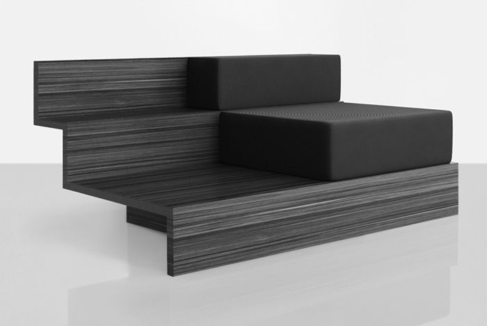 Комбинация дивана и журнального столика для компании Henry Timi, дизайнер Леонардо Таларико (Leonardo Talarico).