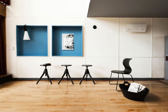Интерьер пространства в доме Cite Radieuse, дизайнер Константин Грчик (Konstantin Grcic)