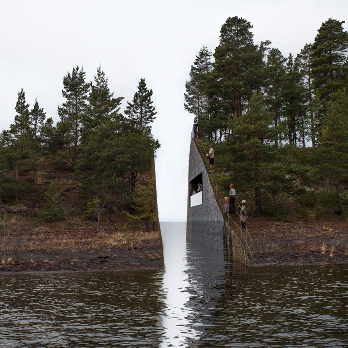 Мемориальный памятник «Рана памяти», художник Йонас Далберг (Jonas Dahlberg)