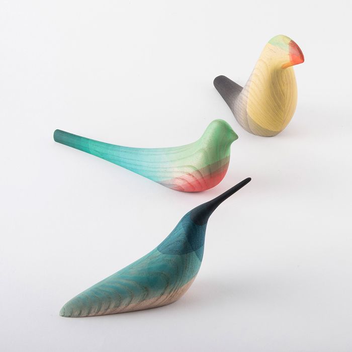 Фигурки Immersed Birds, дизайнер Моисес Эрнандес (Mois?s Hern?ndez)