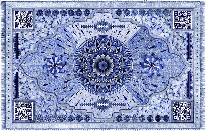 Серия ковров The Carpets, художник Джонатан Брешиньяк (Jonathan Br?chignac)