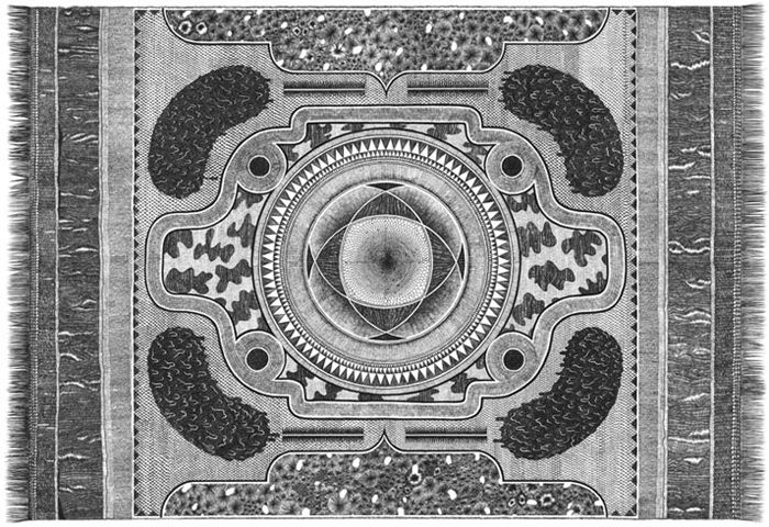 Серия ковров The Carpets, художник Джонатан Брешиньяк (Jonathan Br?chignac)