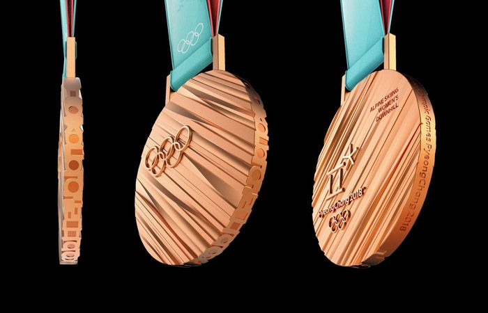 Проект медалей для Олимпиады 2018, студия дизайна SWNA