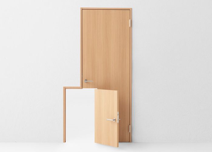 Коллекция дверей Seven doors для фабрики Abe Kogyo, студия дизайна Nendo