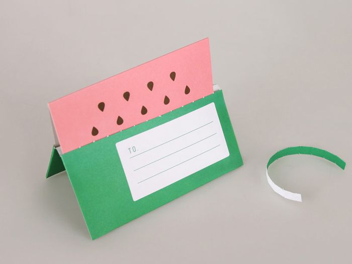 Серия конвертов Juicy mail, проект A-maze Paper