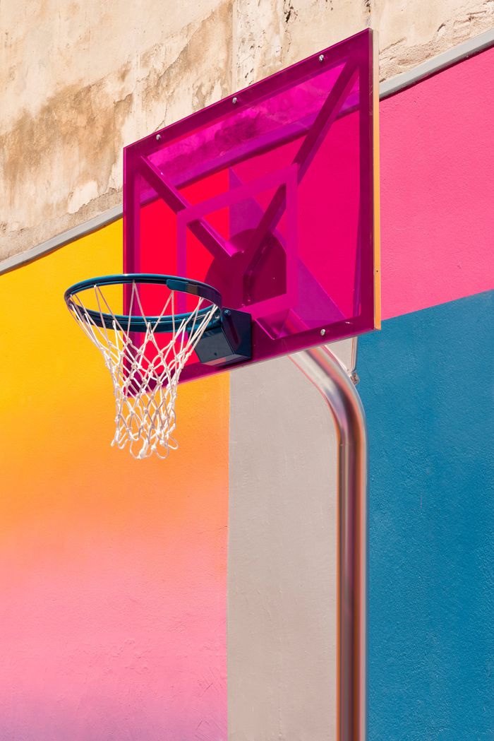 Баскетбольная площадка в Париже, агентство Ill-Studio