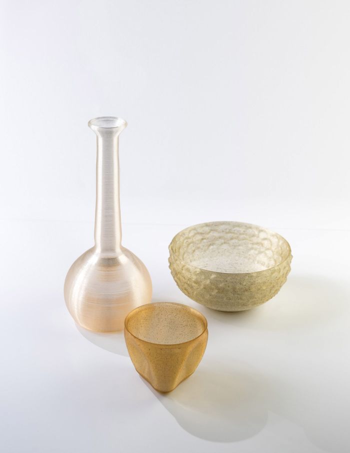 Коллекция ваз из водорослей, дизайнеры Эрик Кларенбеек (Eric Klarenbeek) и Маартье Дрос (Maartje Dros)