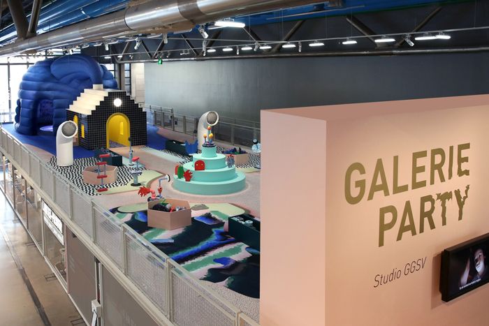 Выставка для детей в Galerie des Enfants, студия дизайна GGSV