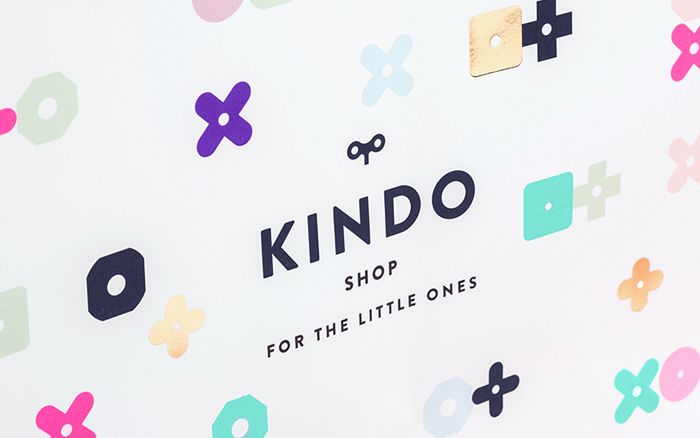 Проект магазина детской одежды Kindo, студия дизайна Anagrama