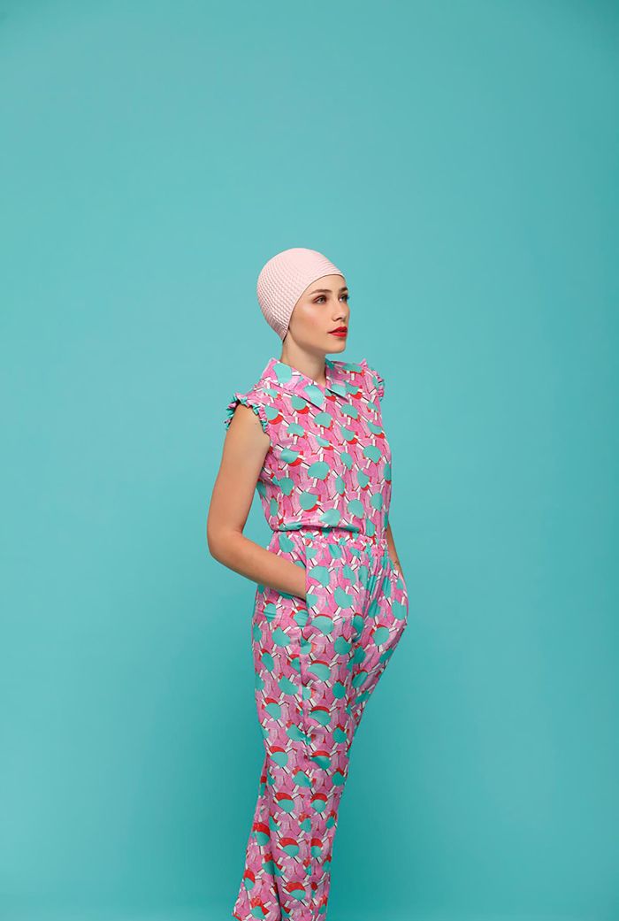 Коллекция одежды The Swimmers, дизайнер Дина Кхалифе (Dina Khalif?)
