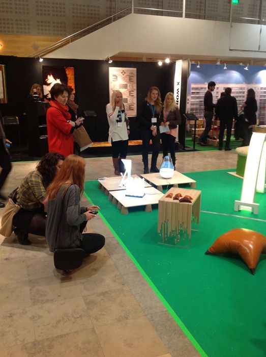 стенд Школы Дизайна «АртФутуре» на Stockholm Furniture Fair 2013
