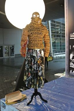 Модель Knitted man, дизайнере Лариса Васильчишина